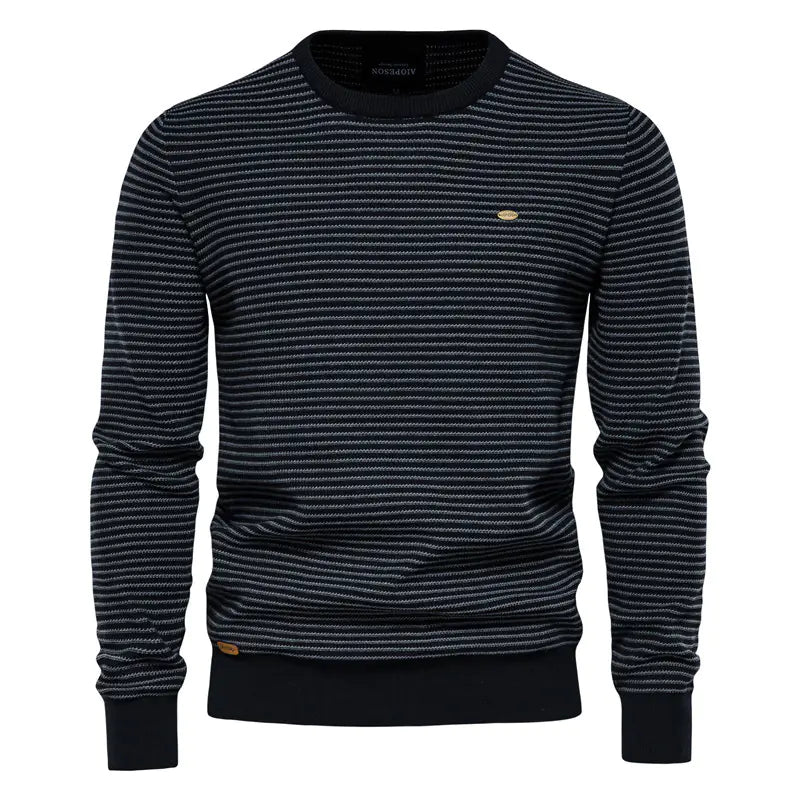 New Striped Long Sleeve Sweater