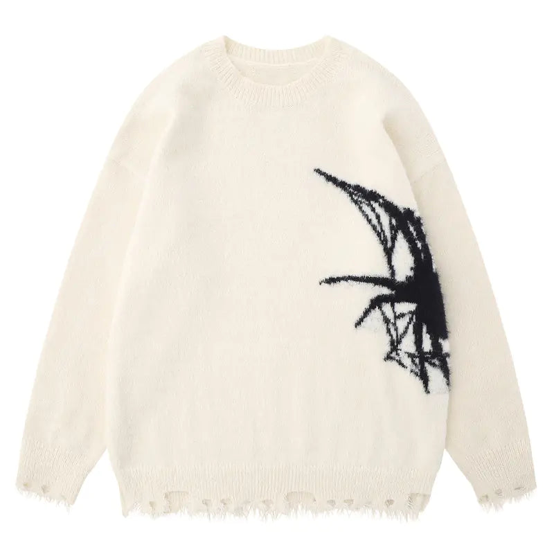 American Retro Spider Sweater