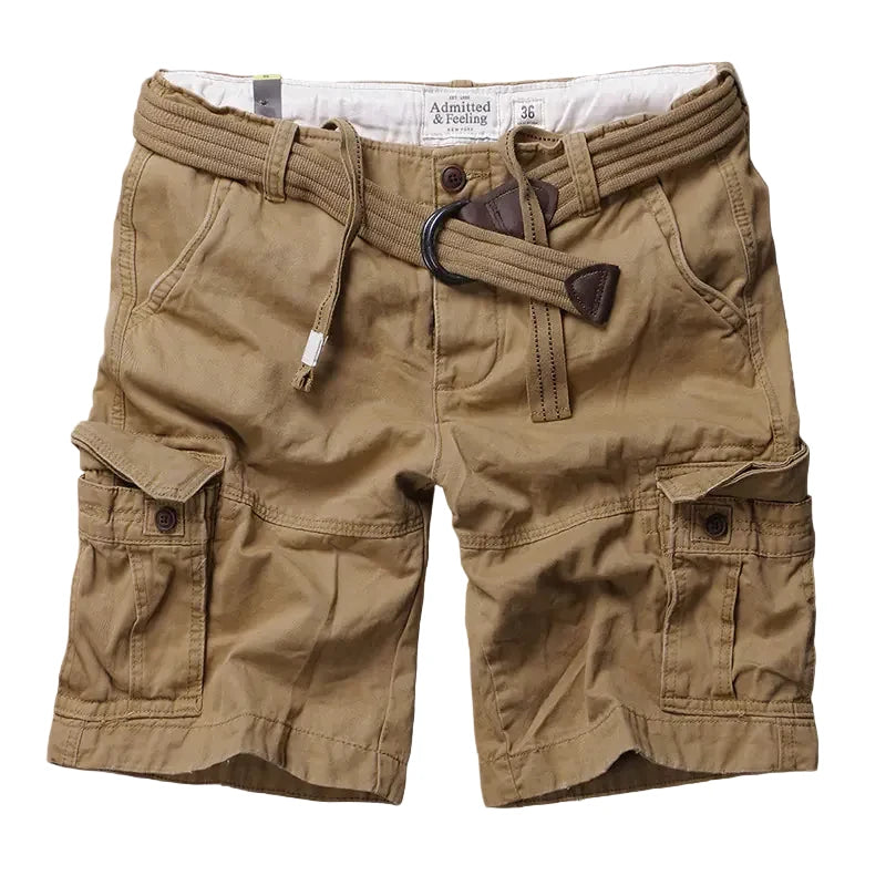 Plus Size Camo Shorts