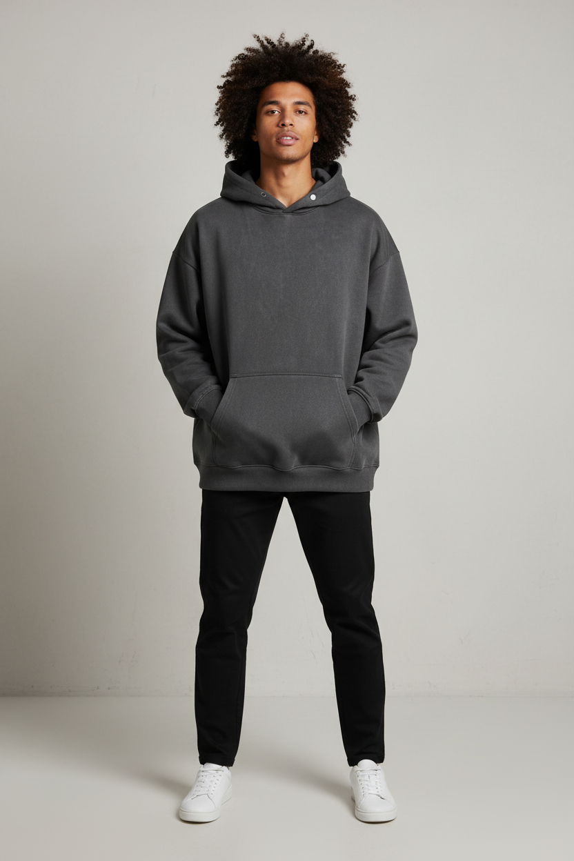 Suede Hoodie