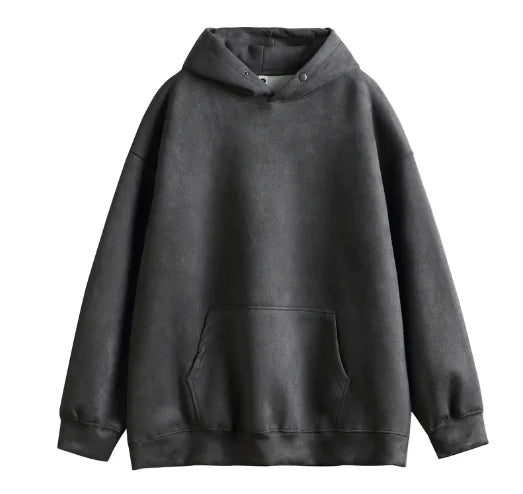 Suede Hoodie
