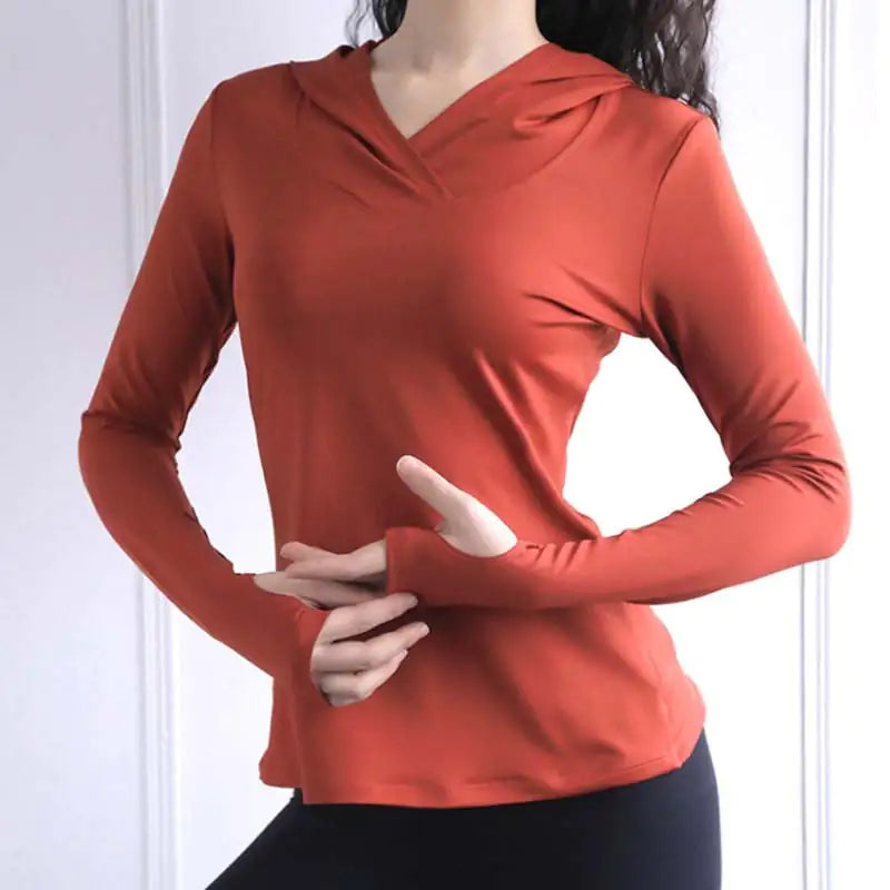 Long Sleeve Yoga Workout Fit