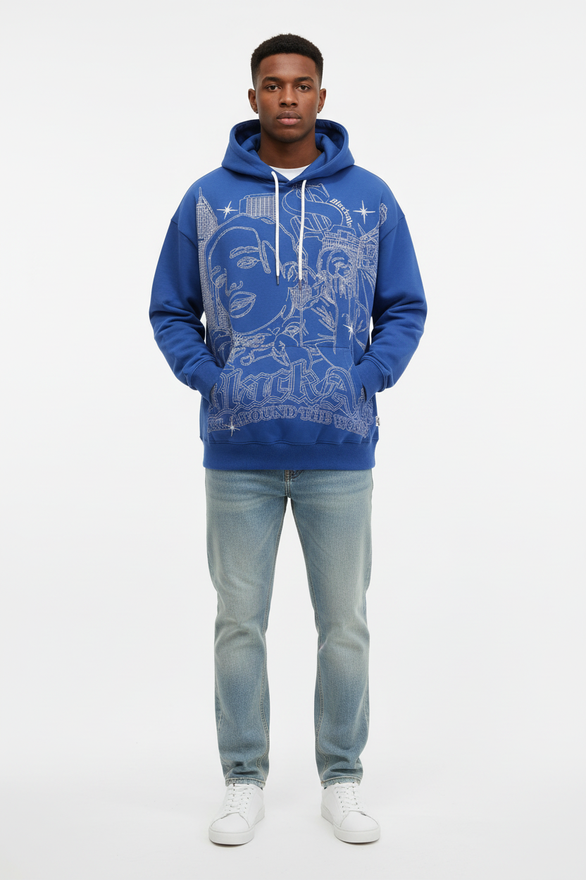 American Graffiti Hooded Sweater