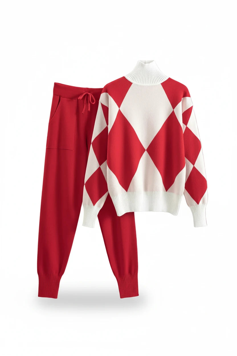 Classic Pair Knit Two-Piece