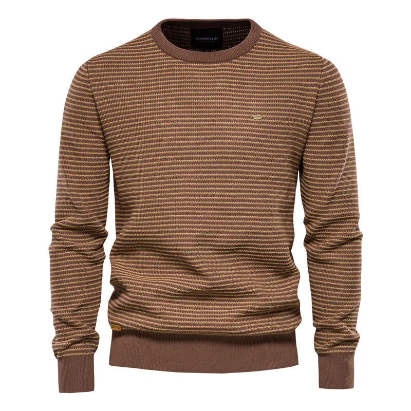 New Striped Long Sleeve Sweater