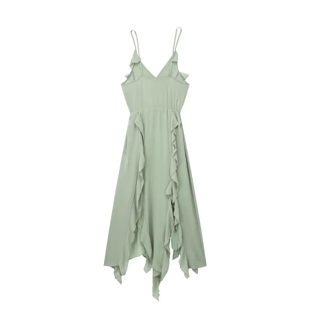 Laminated Sling Dress