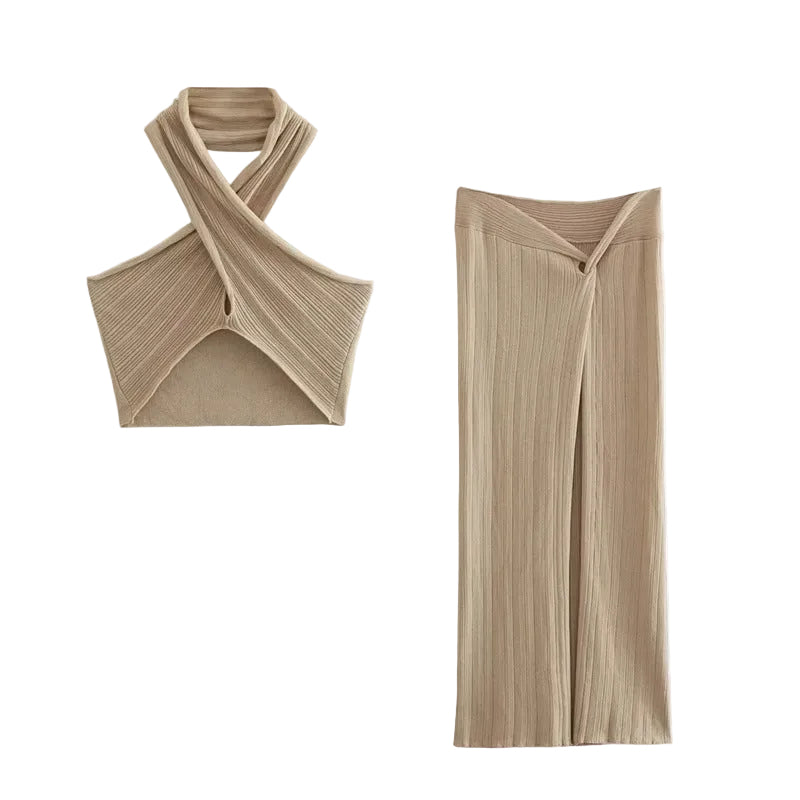 Metallic Knit Set