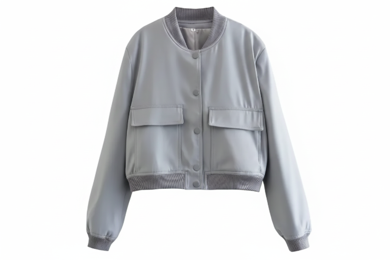 Loose Casual Bomber Jacket