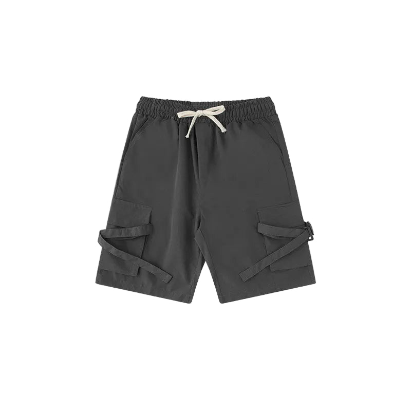 Loose Straight Short Pants