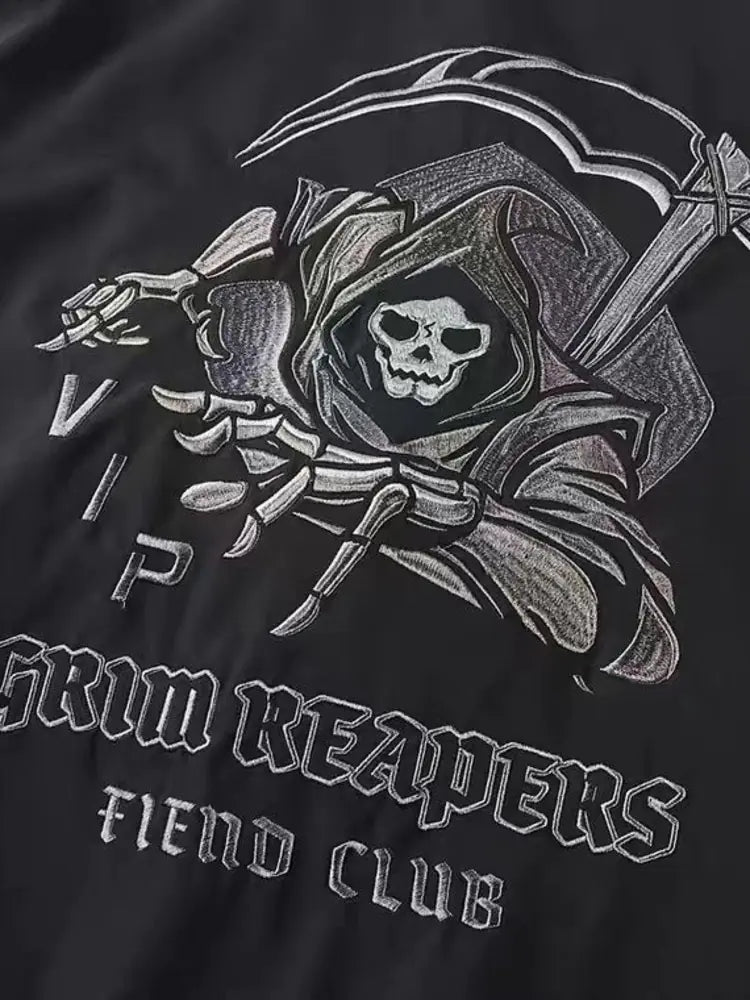 God of Death Techwear Bomber Jacket