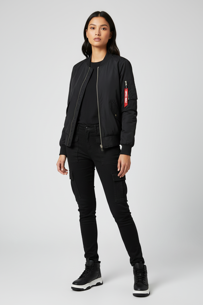 Bomber Jacket - Black