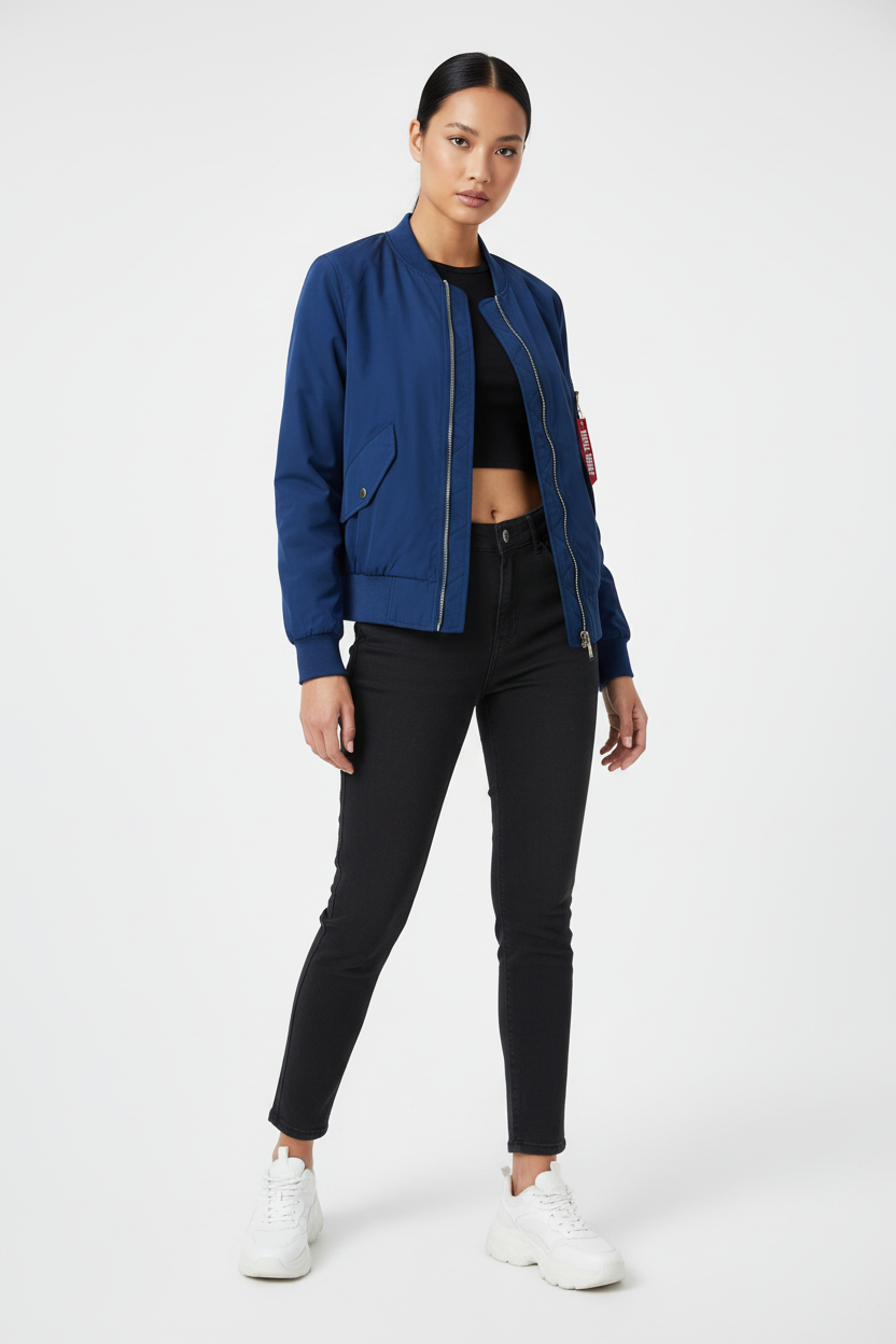 Bomber Jacket - Blue