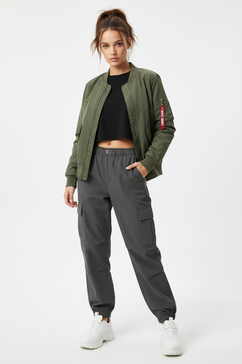 Bomber Jacket - Green