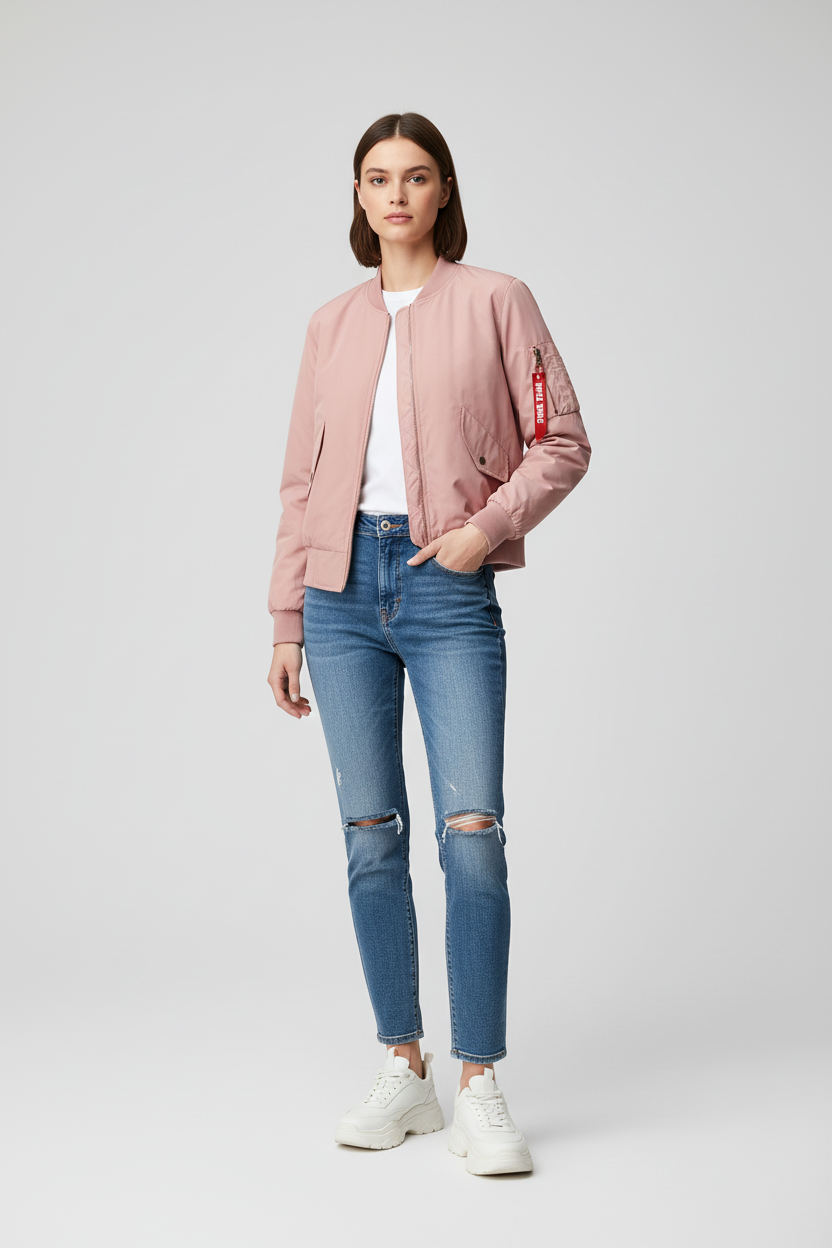 Bomber Jacket - Pink