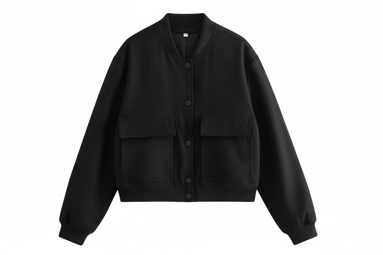 Loose Casual Bomber Jacket