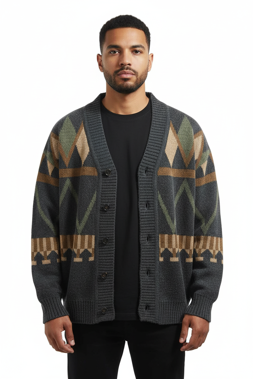 Casual Knitted Cardigan Jacket