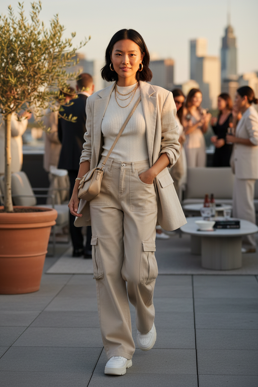 Loose Fit Fashion Cargo Pants