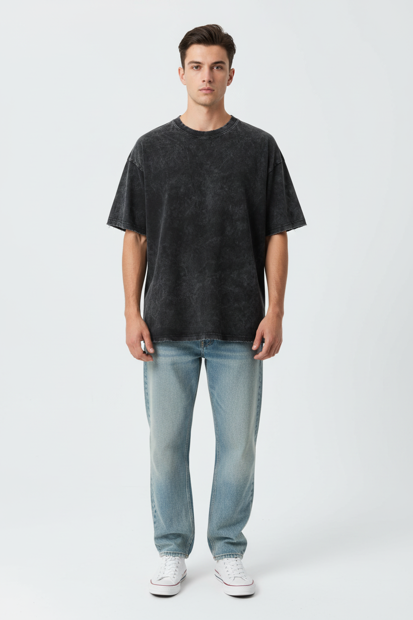 CityBoy Washed Tees - Male Model