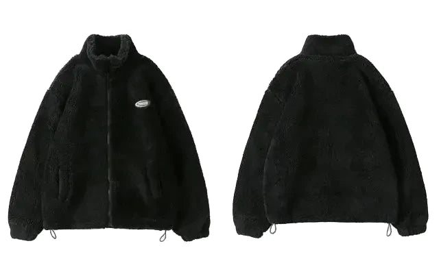 Hip Hop Winter Wool Padded Jacket