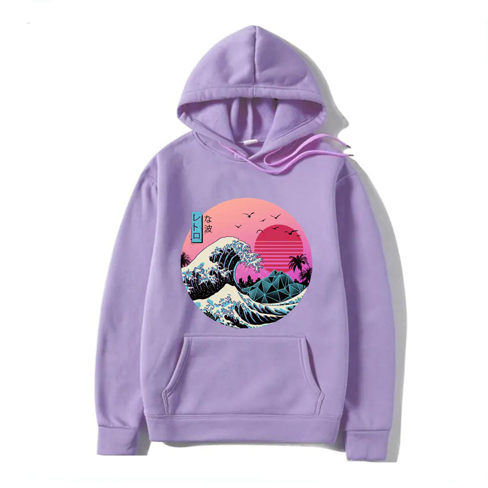 Japanese Anime Print Hoodies