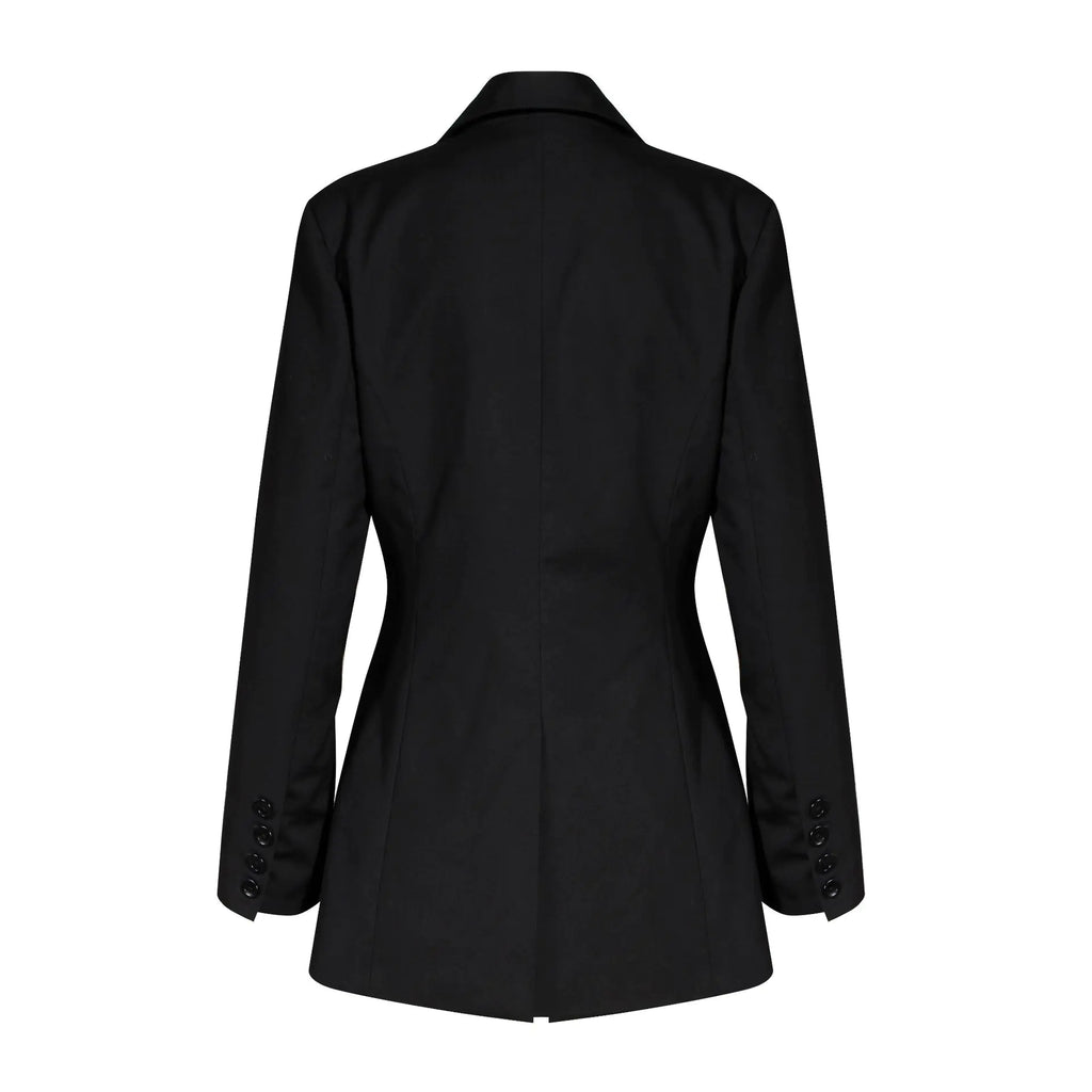 Designer Embroidered Jacket with Waist Tie