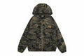 Camouflage Hooded Cotton Jacket