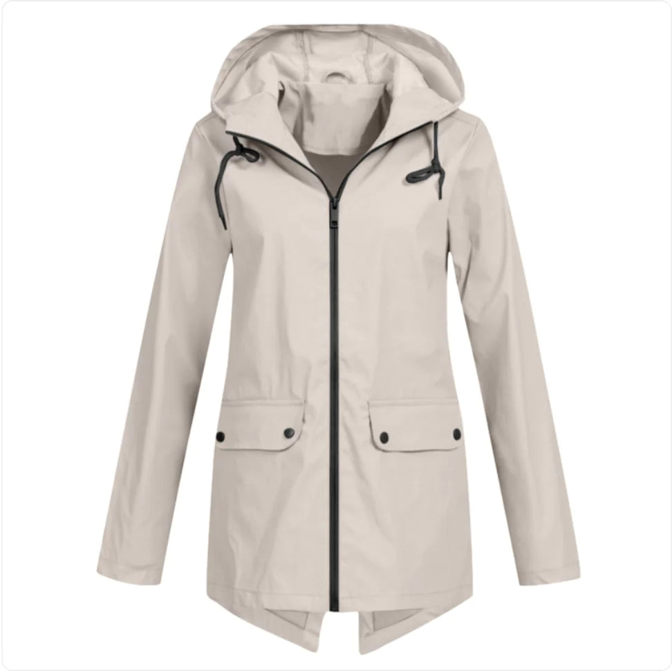Windbreaker Zipper Hooded Lightweight Windproof Jacket