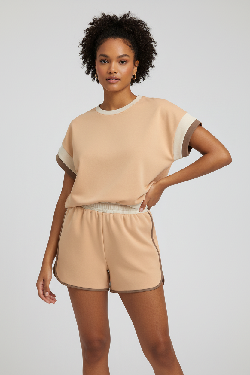 Diverse model wearing product in studio - 4K