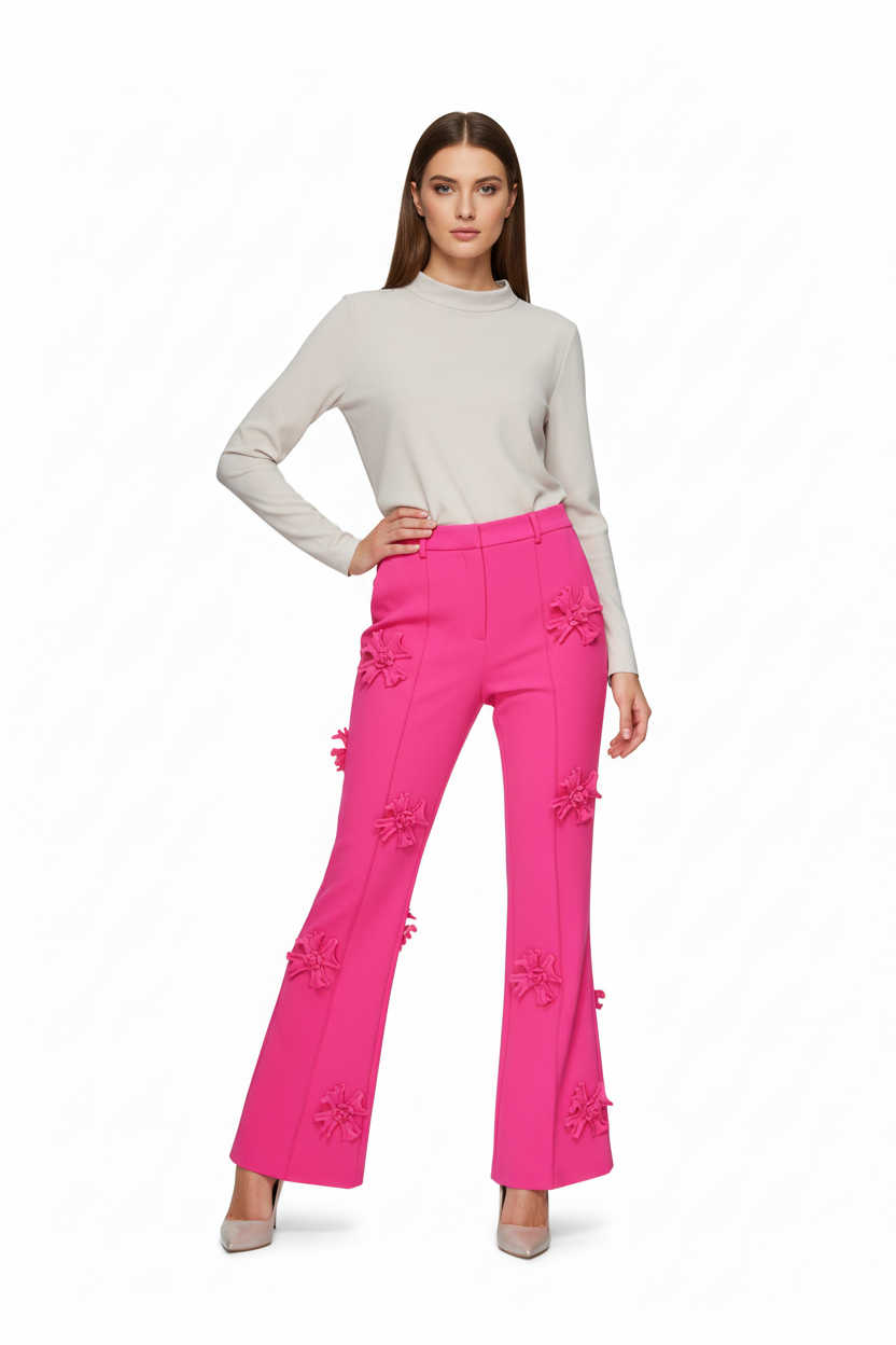 Slim Stretchy Casual Pants