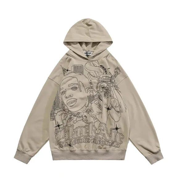 American Graffiti Hooded Sweater