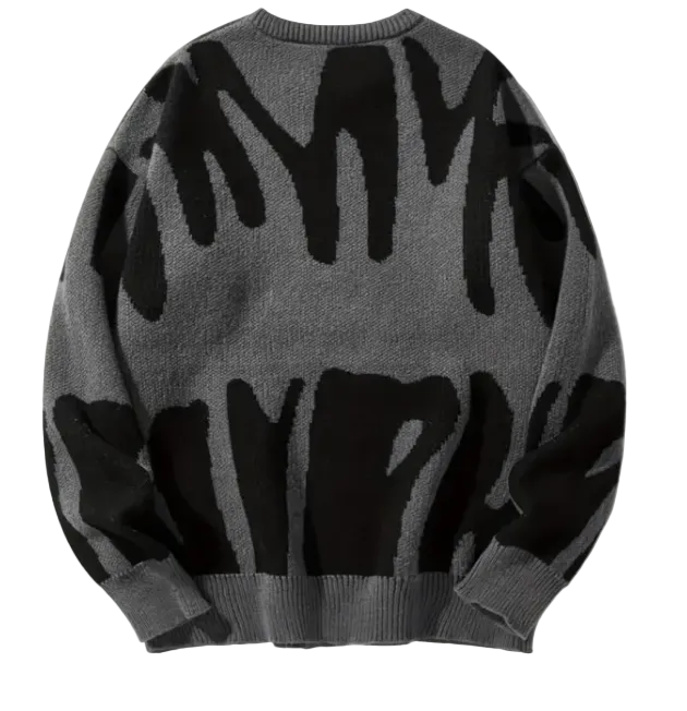 Classic Round Neck Knit Sweater