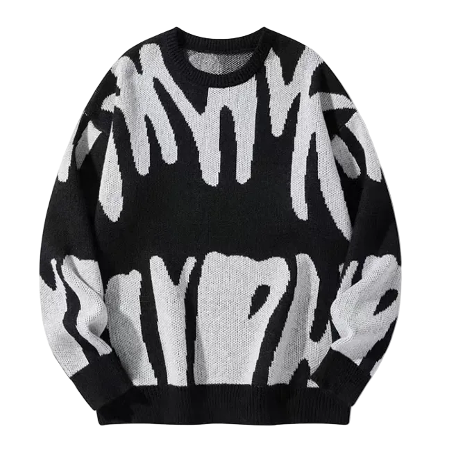 Classic Round Neck Knit Sweater