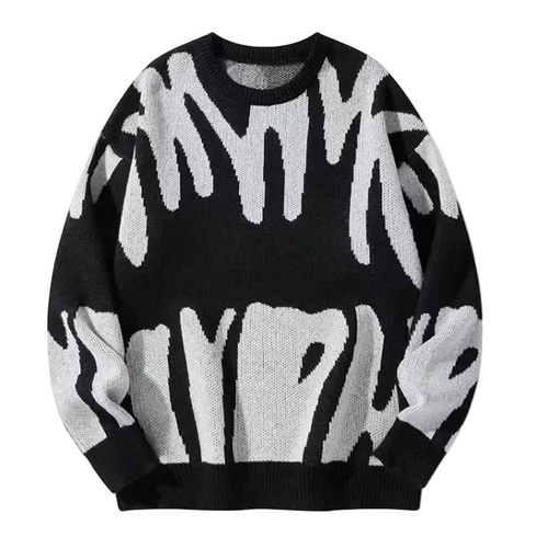 Classic Round Neck Knit Sweater