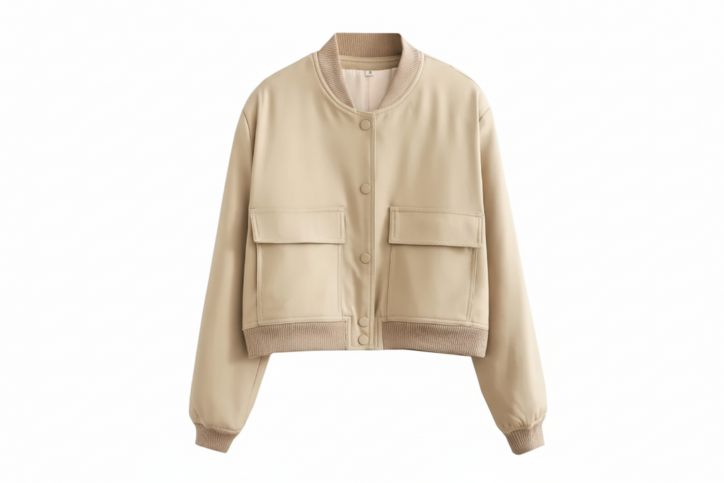 Loose Casual Bomber Jacket