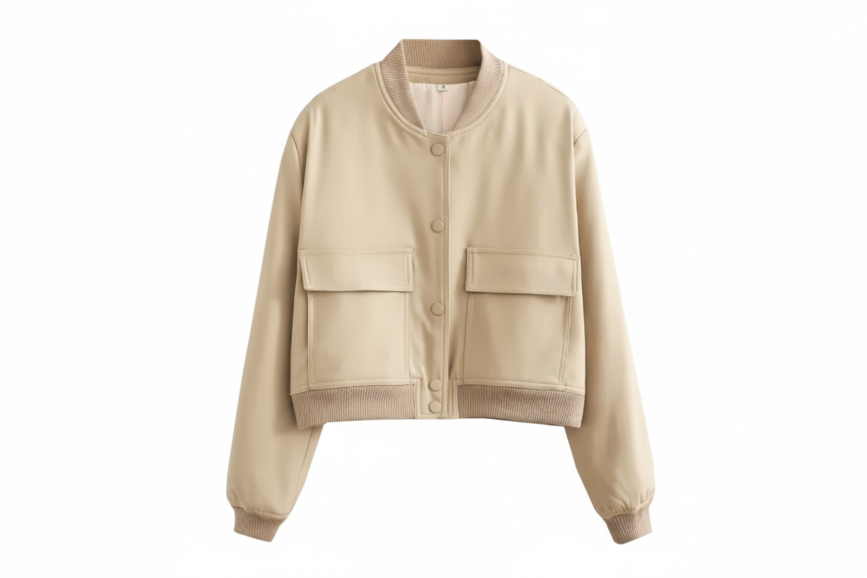 Loose Casual Bomber Jacket
