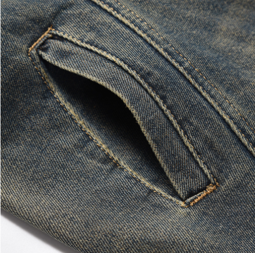 Baggie Straight Denim Trousers