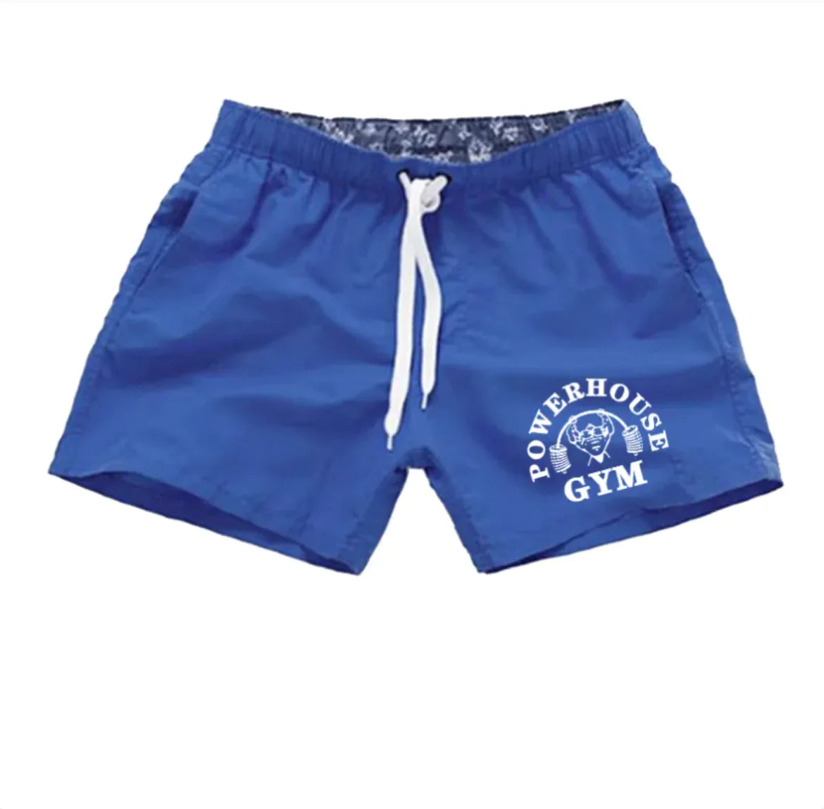 Simple Print Beach Swim Shorts