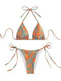 Sexy Halter Bikini Set Triangle Bikini Swimsuits