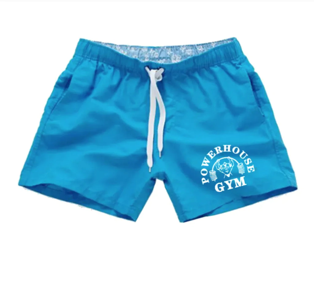 Simple Print Beach Swim Shorts