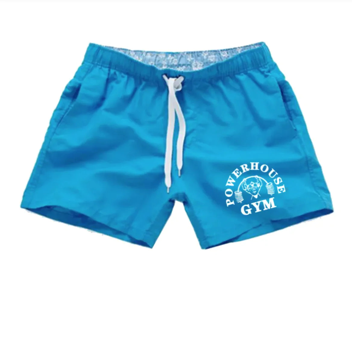 Simple Print Beach Swim Shorts