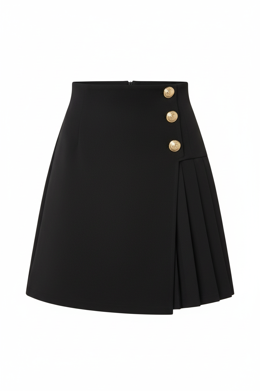 High Waist Short Skirt - Product Only