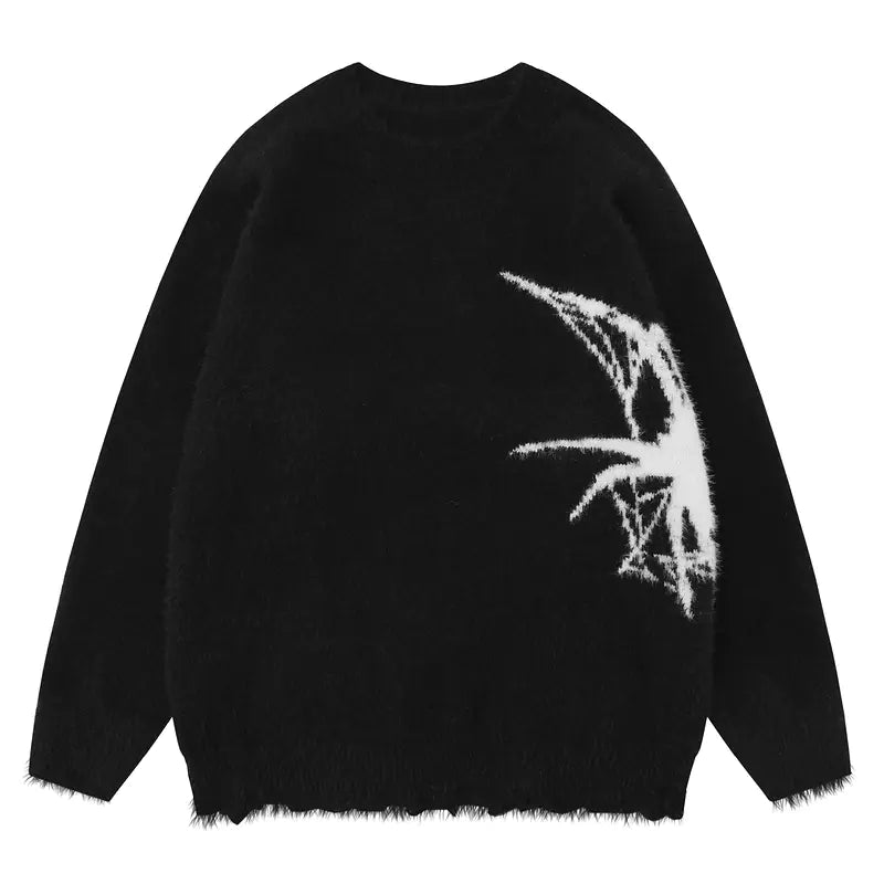 American Retro Spider Sweater