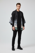 Japanese Haori Yukata Samurai Jacket - Male Model