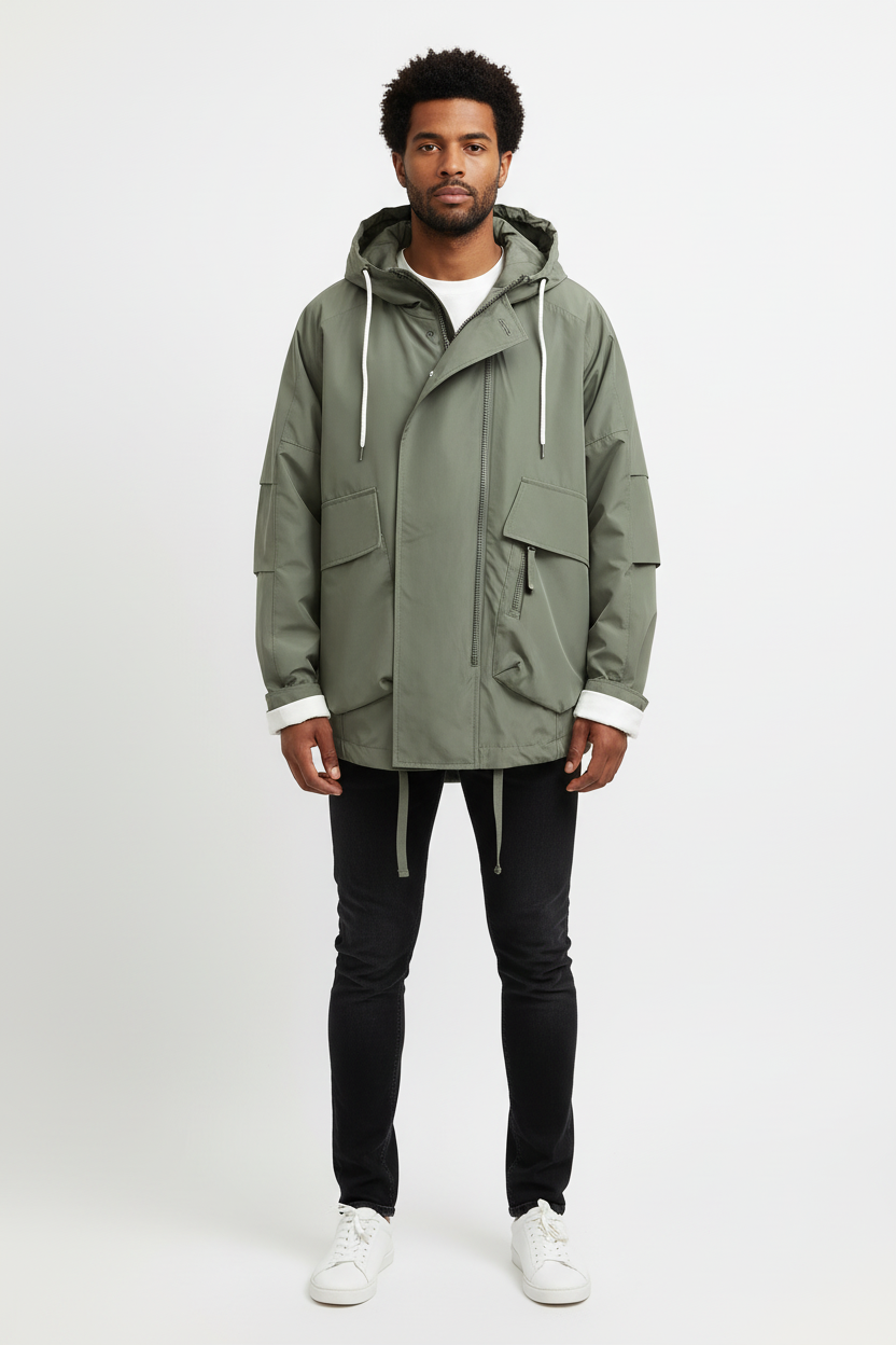 Retro Japanese Windproof Outdoor Jacket