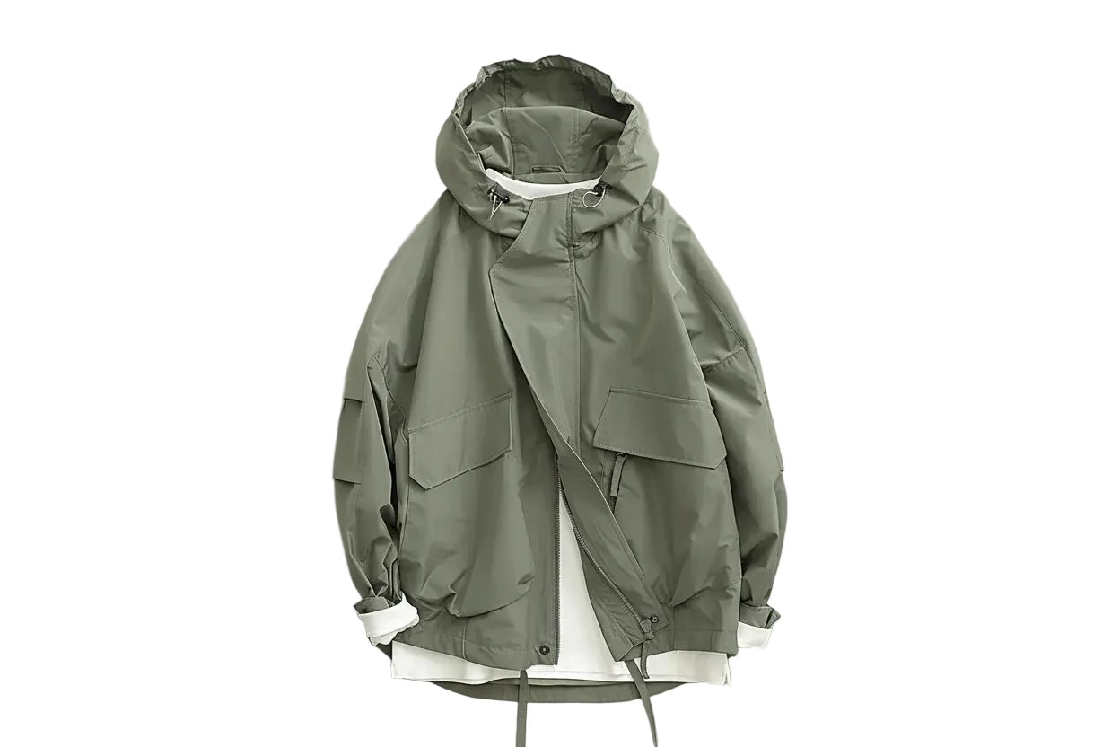 Retro Japanese Windproof Outdoor Jacket