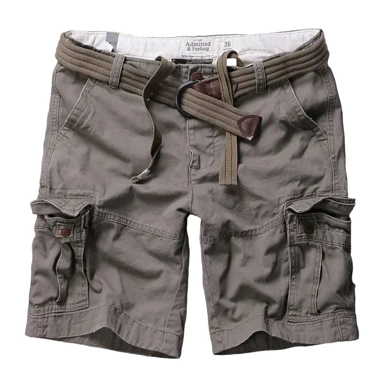 Plus Size Camo Shorts