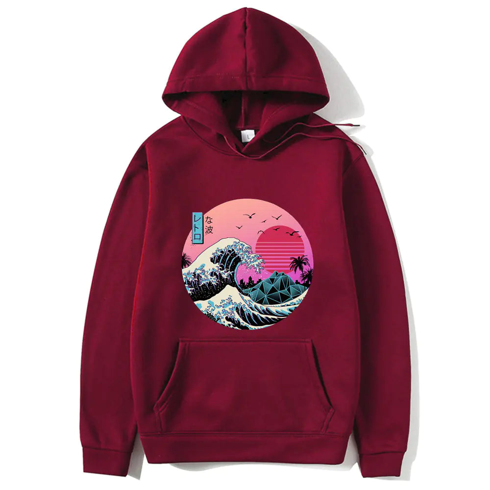 Japanese Anime Print Hoodies