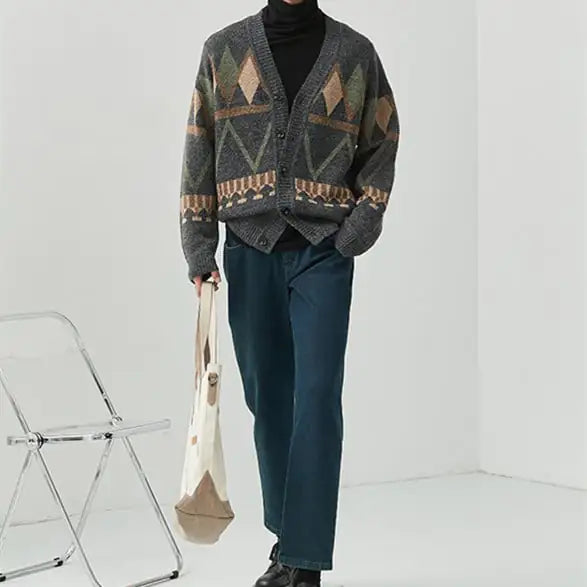 Casual Knitted Cardigan Jacket