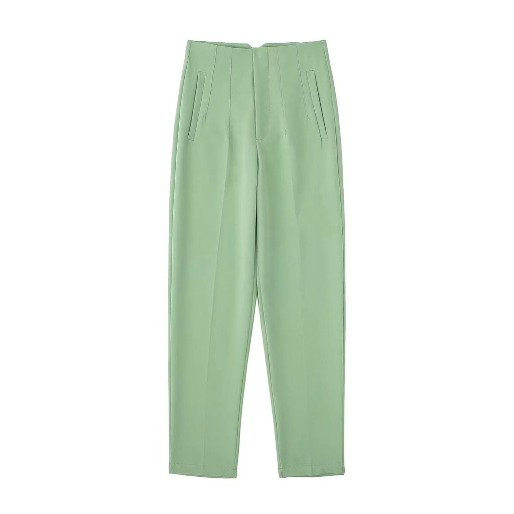 Basic Pleated Formal Pants