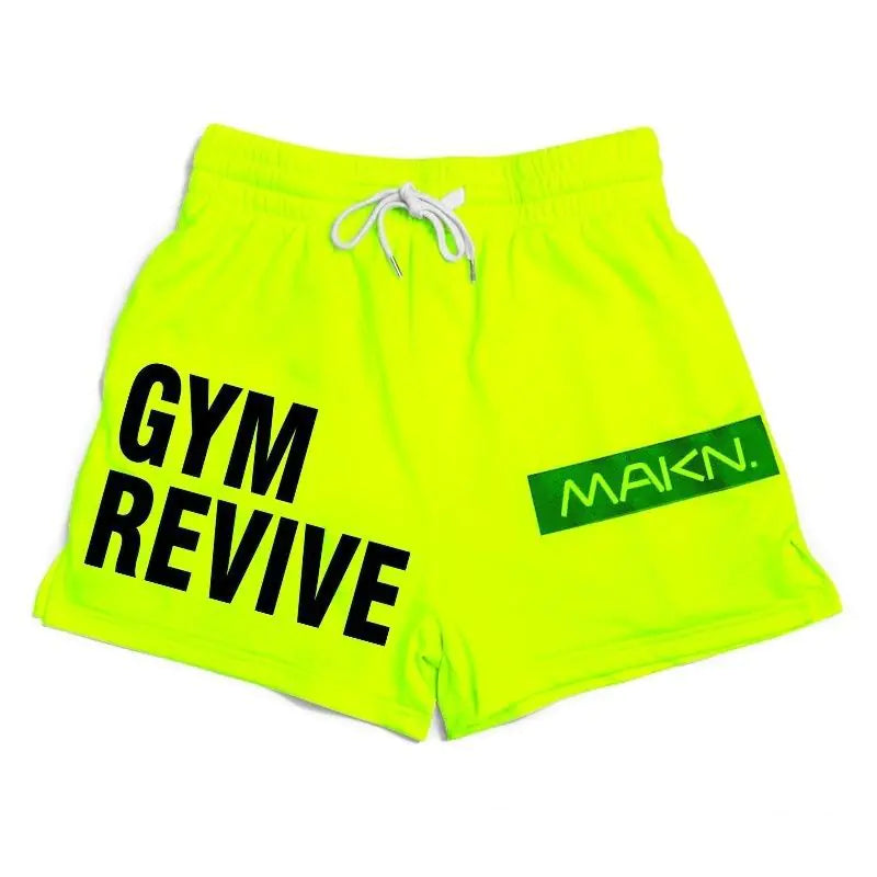 Multicolor Breathable Mesh Running Shorts
